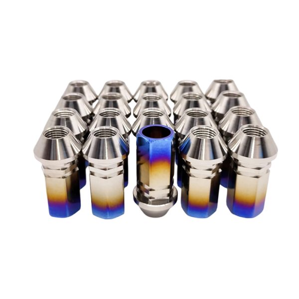 ASUPERTITAN titanium open end lug nuts (4)