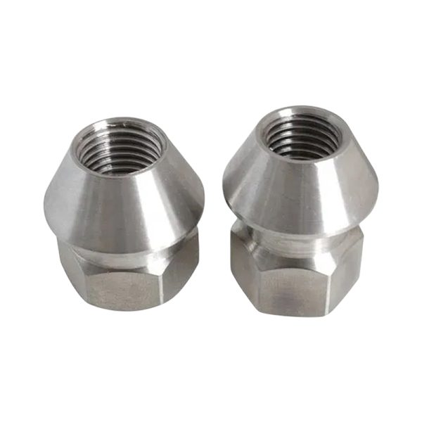 TITANIUM LUG NUTS CONE SEAT M14x1.5x33 Closed End Nut open End (2)