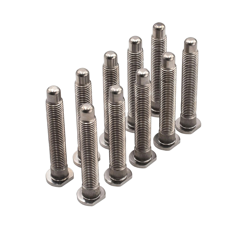 TITANIUM LUG STUDS AND NUTS (4)