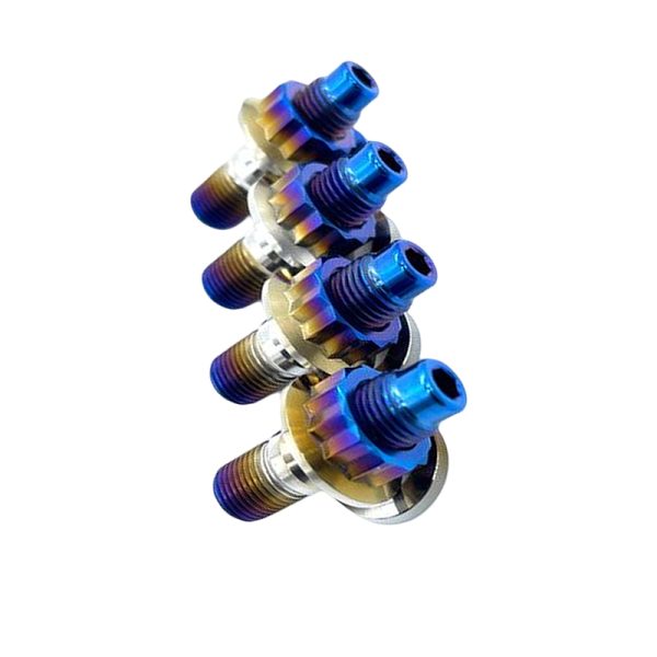 Titanium Manifold Stud kit 6