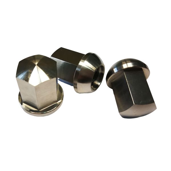 Titanium wheel lug and nuts (10)