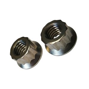 Titanium wheel lug and nuts (8)