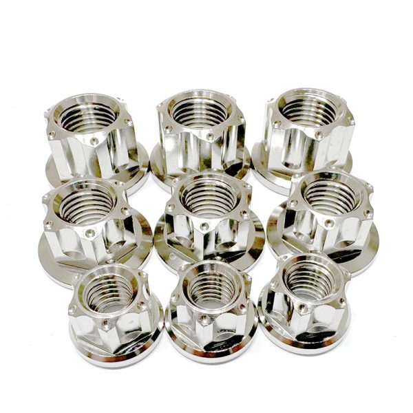 Titanium Sprocket Nuts 2