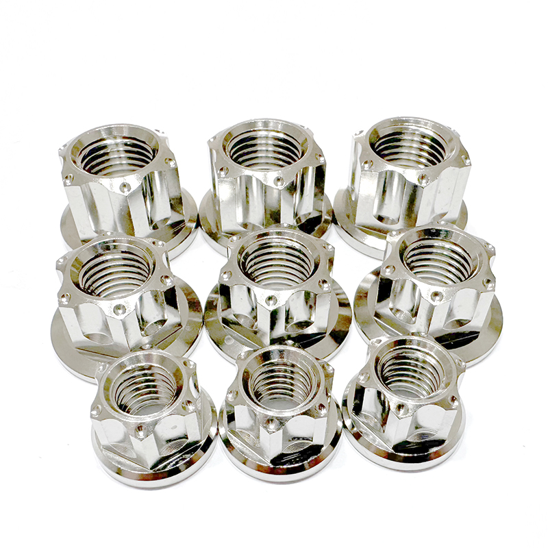 Titanium Sprocket Nuts 2