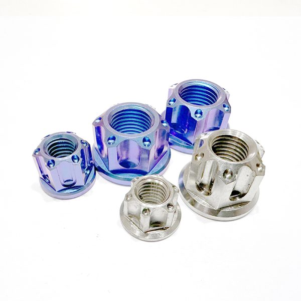 Titanium Sprocket Nuts 3