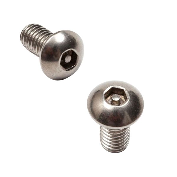 Titanium button head dome screw bolt 4