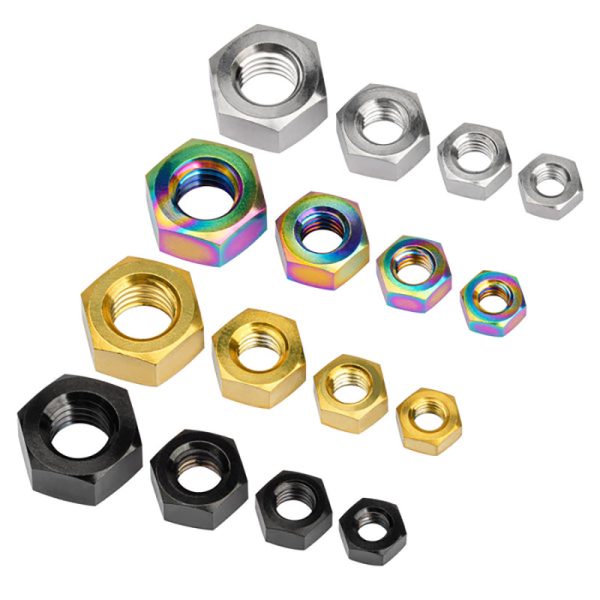 titanium hex nut 4